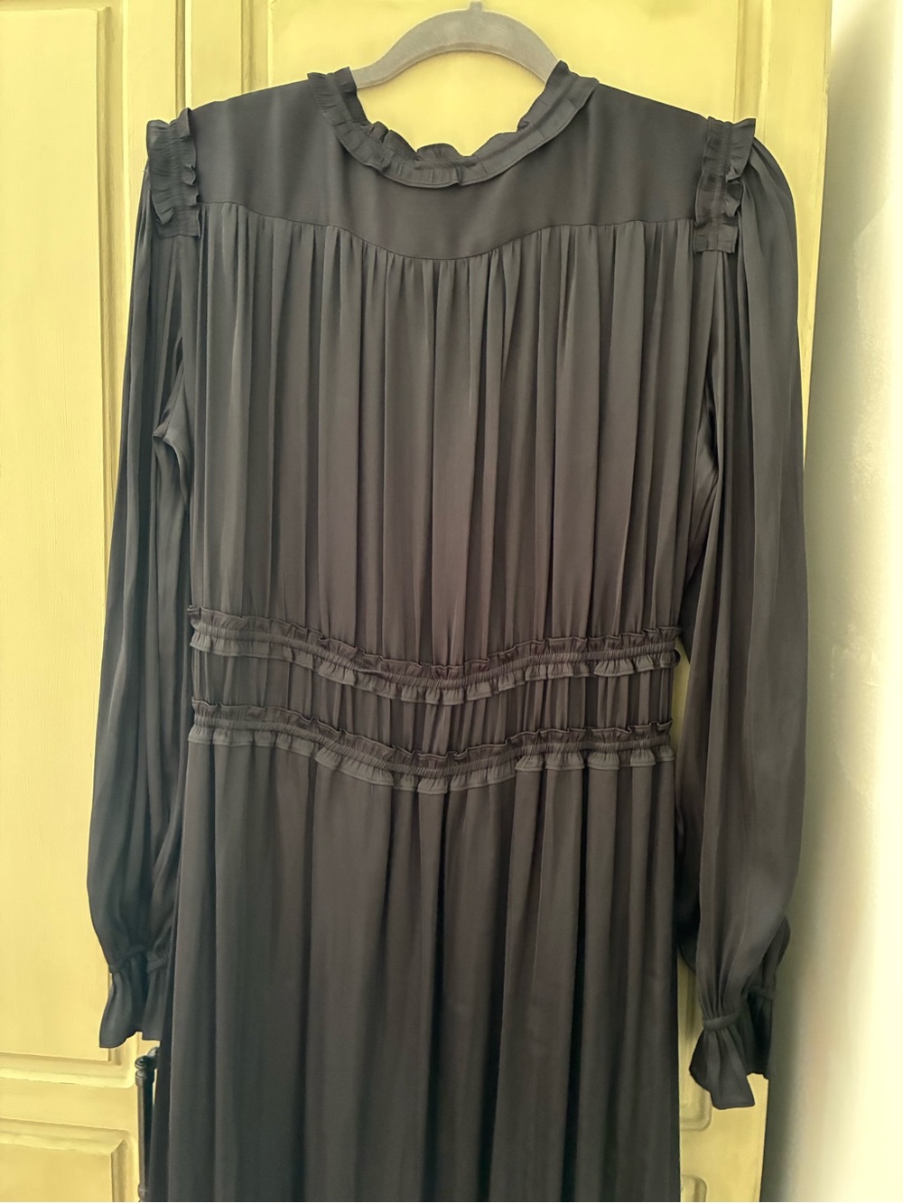 NWT THE KOOPLES BLACK MIDI DRESS SZ L - Picture 12 of 12